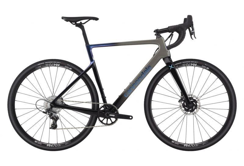 VÉLO DE CYCLOCROSS CANNONDALE SUPERSIX EVO CX SRAM FORCE 1 11V 700 MM GRIS VIOLET HAZE