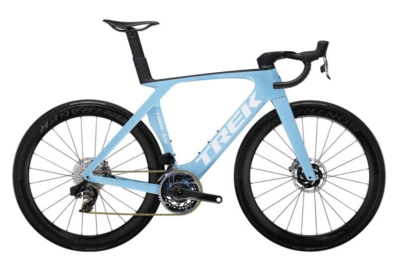 VÉLO DE ROUTRE TREK MADONE SLR 9 SRAM RED ETAP AXS 12V 700 MM BLEU AZURE 2023