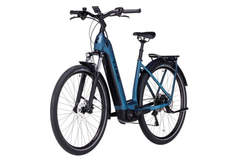 CUBE KATHMANDU HYBRID ONE 750 EASY ENTRY SHIMANO DEORE 10V 750 WH 2023 – Image 2