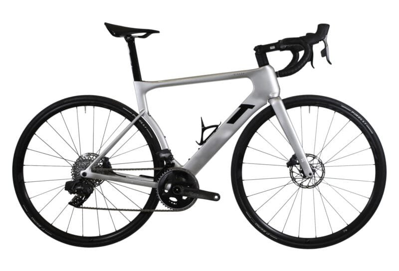 VÉLO D'EXPOSITION - VÉLO DE ROUTE 3T STRADA ICR FORCE AXS 12V 700 MM CHROME 2022