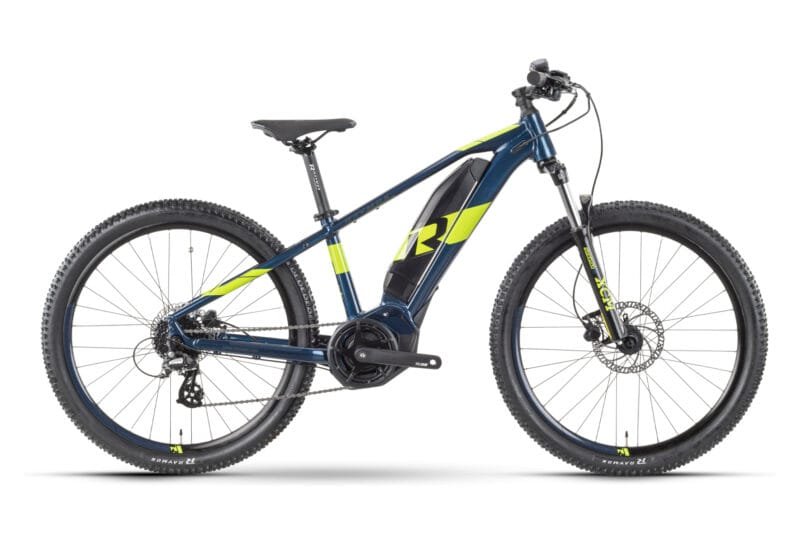 VTT ÉLECTRIQUE SEMI-RIGIDE R RAYMON HARDRAY E 1.0 TEKTRO 8V 400 WH 26'' BLEU JAUNE