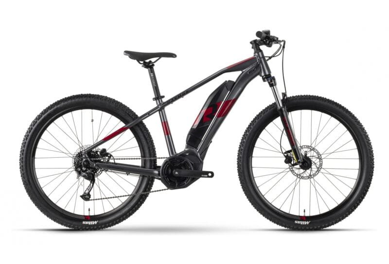 VTT ÉLECTRIQUE SEMI-RIGIDE R RAYMON HARDRAY E 3.0 SHIMANO ALTUS 9V 500 WH 29'' GRIS ROUGE 2023