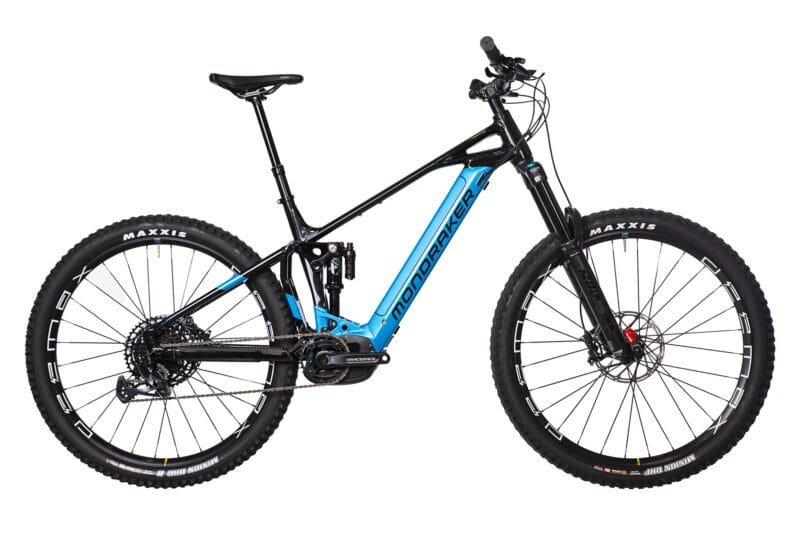 VTT ÉLECTRIQUE TOUT-SUSPENDU MONDRAKER CRAFTY SE SRAM GX/NX EAGLE 12V 625 WH 29'' NOIR BLEU 2022