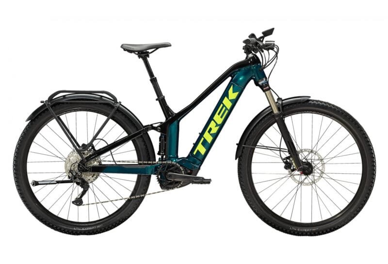 VTT ÉLECTRIQUE TOUT-SUSPENDU TREK POWERFLY FS 4 SHIMANO DEORE 10V 625WH 29'' AQUATIC DARK / NOIR 2023