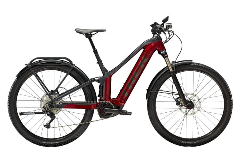 VTT ÉLECTRIQUE TOUT-SUSPENDU TREK POWERFLY FS 4 EQ SHIMANO DEORE 10V 625 WH 27.5'' ROUGE CRIMSON 2023