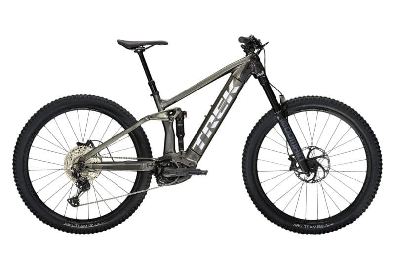 VTT ÉLECTRIQUE TOUT-SUSPENDU TREK RAIL 7 SHIMANO SLX / XT 12V 625 WH 29'' GRIS MERCURE / NOIR 2023