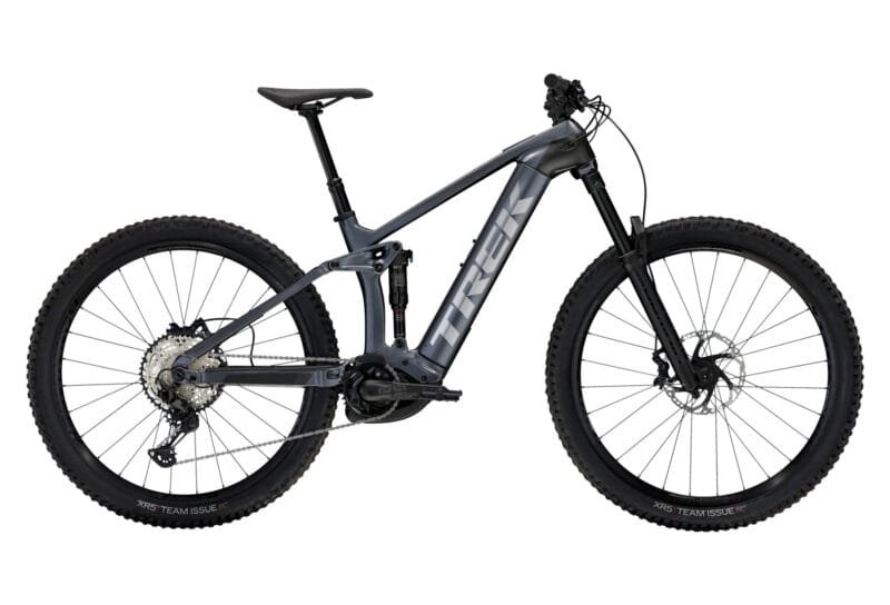 VTT ÉLECTRIQUE TOUT-SUSPENDU TREK RAIL 9.7 SHIMANO SLX / XT 12V 750 WH 29'' GRIS GÉN 4