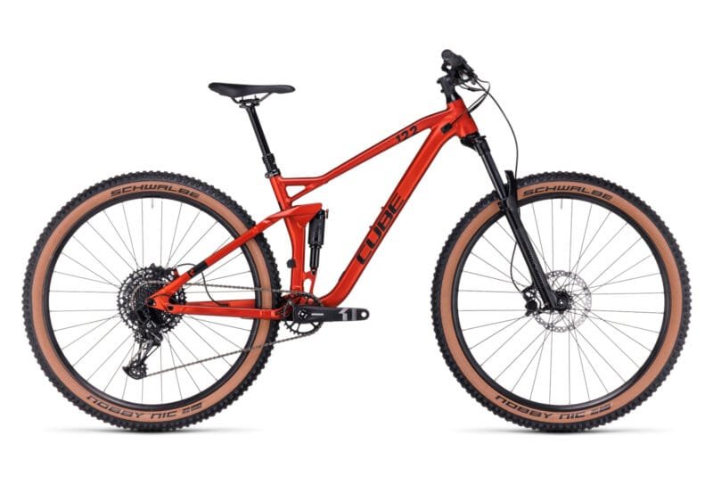 VTT TOUT-SUSPENDU CUBE STEREO ONE22 PRO SRAM NX/SX EAGLE 12V 29'' ORANGE FIRE 2023