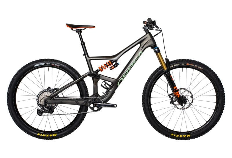 VTT TOUT-SUSPENDU ORBEA OCCAM M10 LT SHIMANO DEORE XT 12V 29'' GRIS CARBON VIEW/ORANGE 2022 L